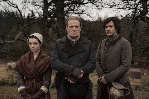 The Christie family in 'Outlander' will clash with Jamie and Claire.