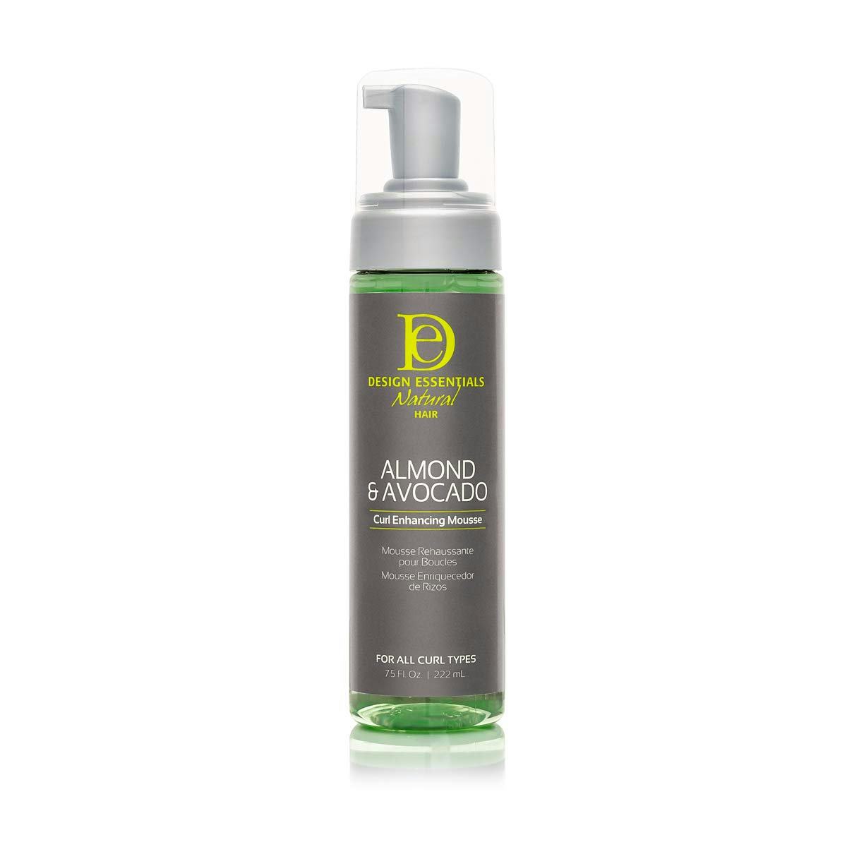 Design Essentials Almond &amp; Avocado Curl Enhancing Mousse, 7.5 Oz.