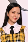 BLACKPINK's Jisoo debuts dip-dyed hair at the Dior Womenswear Fall/Winter 2022/2023 show as part of ...