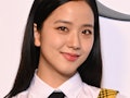 BLACKPINK's Jisoo debuts dip-dyed hair at the Dior Womenswear Fall/Winter 2022/2023 show as part of ...