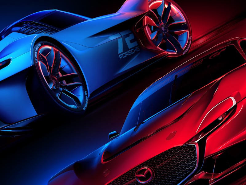 gran turismo 7 release time key art