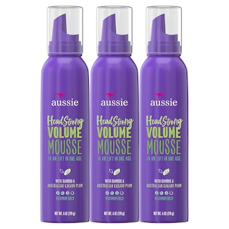 Aussie Headstrong Volume Mousse, 6 Oz. (3-Pack)