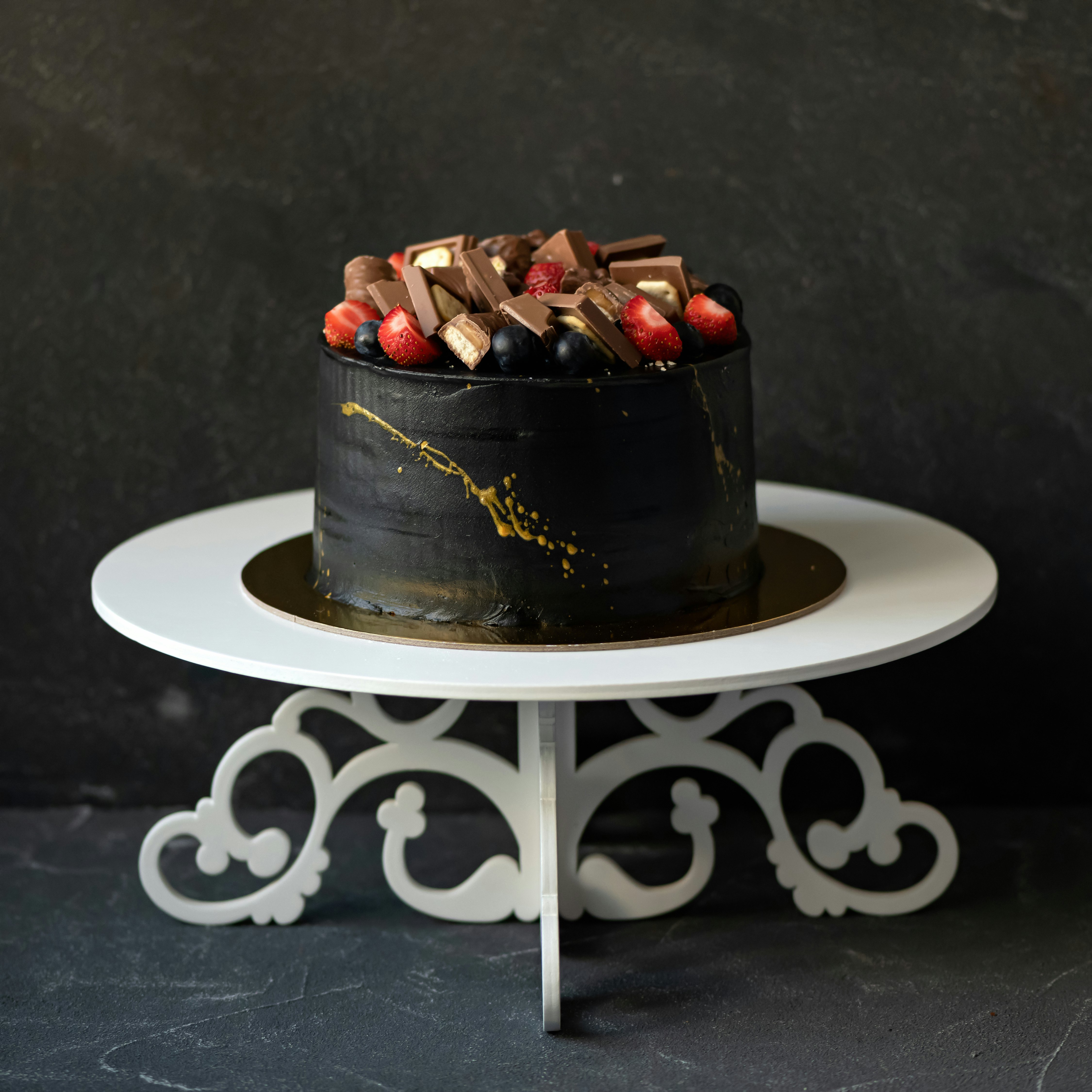 Black Chocolate Cake - Cake by Courtney