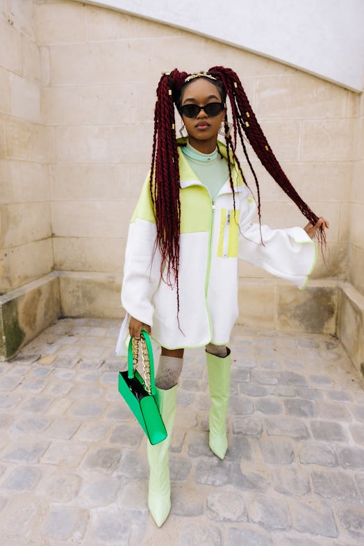 Blackhey at Paris Fashion Week Fall/Winter 2022 street style