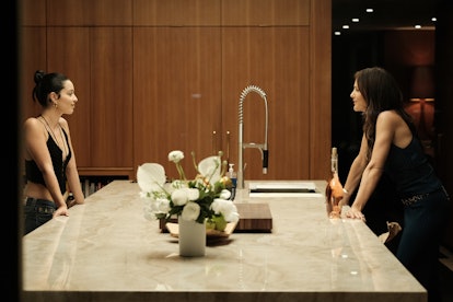 Alexa Demie as Maddy and Minka Kelly as Samantha in 'Euphoria' Season 2.