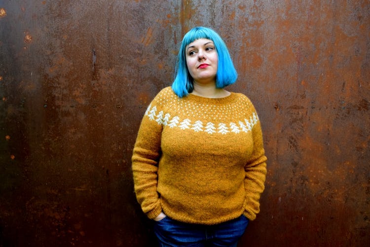 Scottish designer, writer, and knitter Karie Westermann