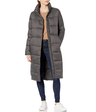 Amazon Essentials Midweight Longer Length Puffer Coat