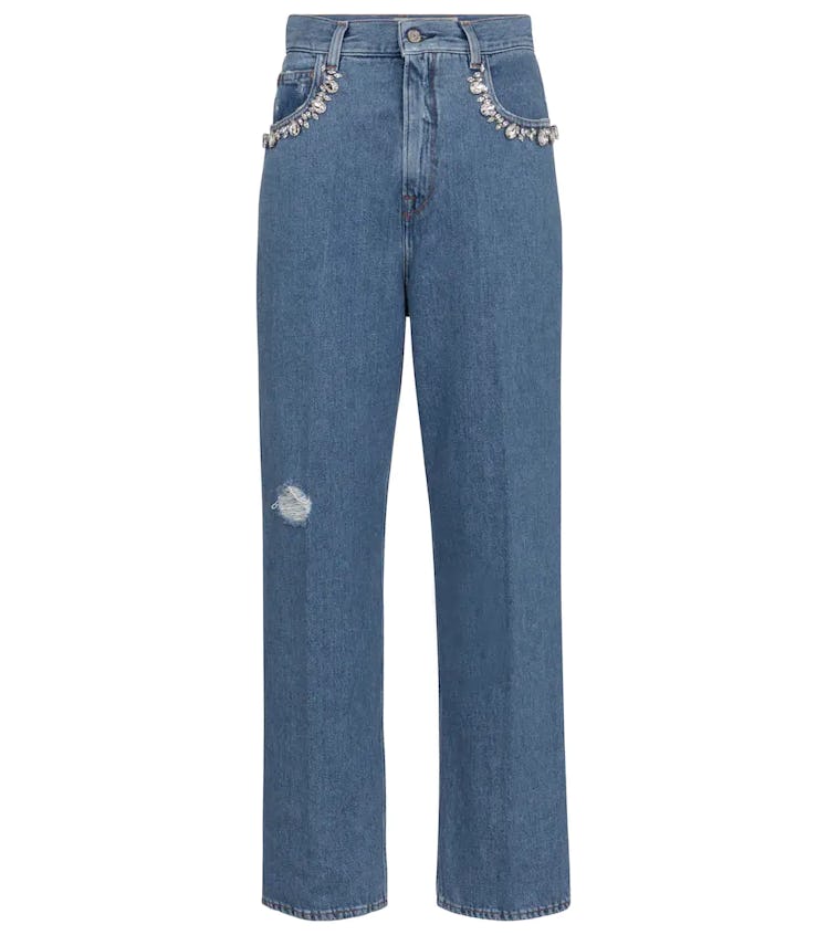 Golden Goose jeans daytime disco trend