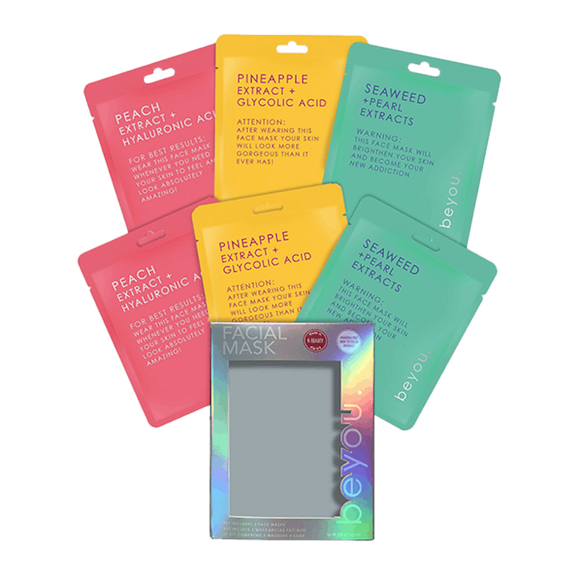 beyou Variety Face Masks (set of 6)