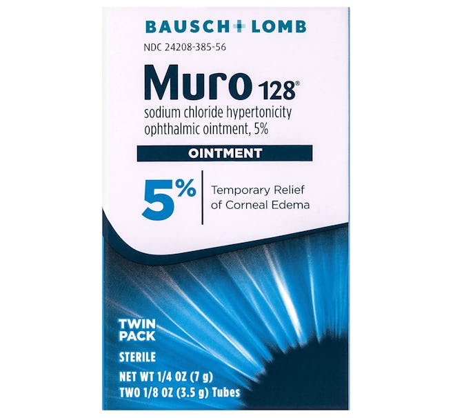 MURO 128 Sodium Chloride Hypertonicity Ophthalmic Ointment, 5% (2-Pack)