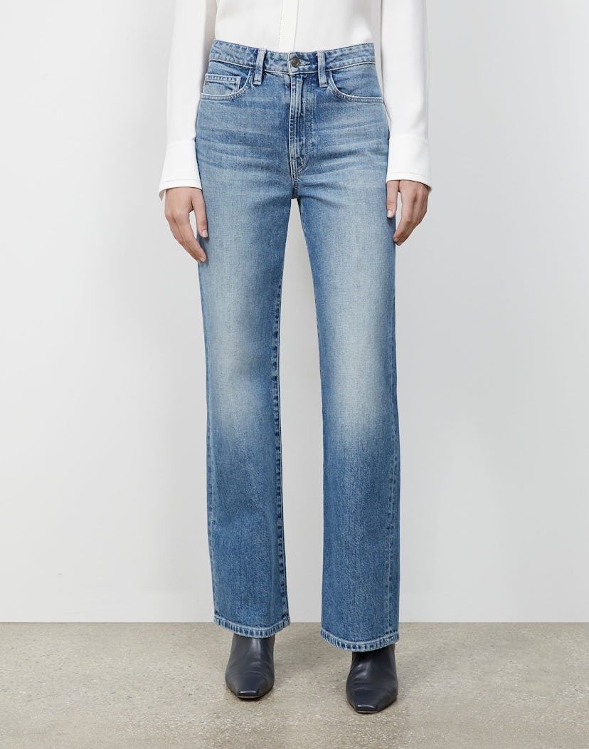 DENIM WYCKOFF WIDE-LEG JEAN