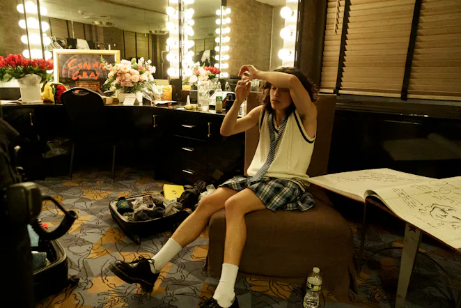 Conan Gray's Tour Outfits Highlight His Love Of Vintage & Thrifting