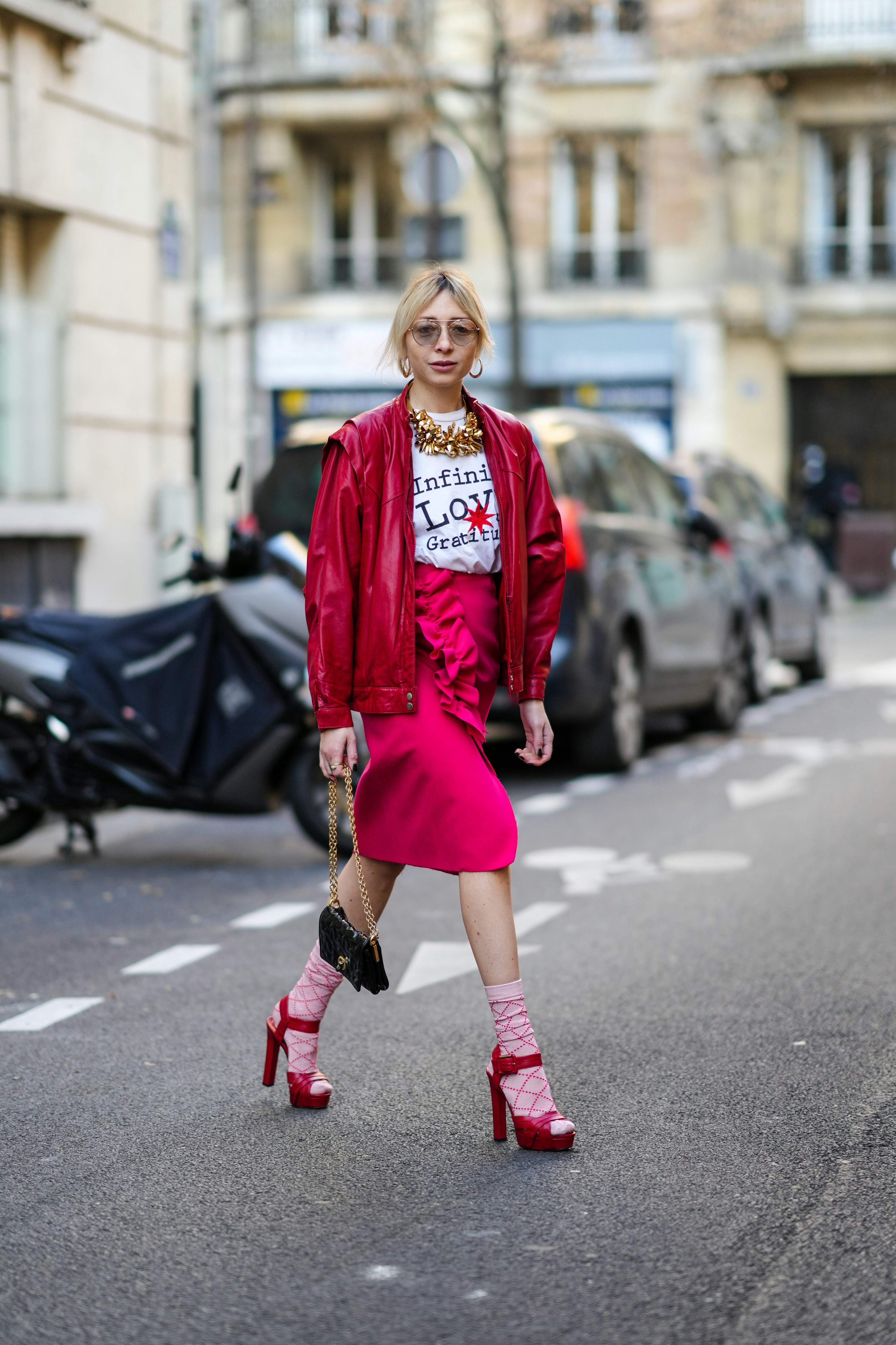 Socks and sale heels trend