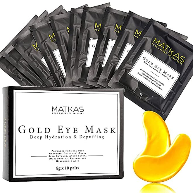 MATKAS Gold Under Eye Patches