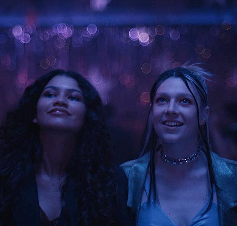 These prom decorations are inspired by 'Euphoria' aesthetic and characters.