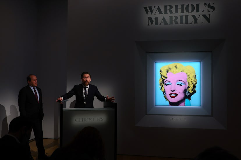 Marilyn Monroe Andy Warhol painting up for auction