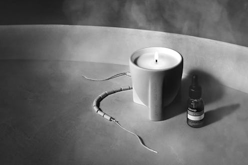 Aesop Rick Owens candle and beads