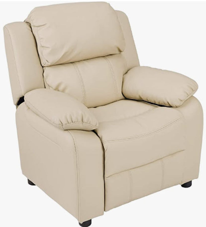 Amazon Basics Faux Leather Kids Recliner