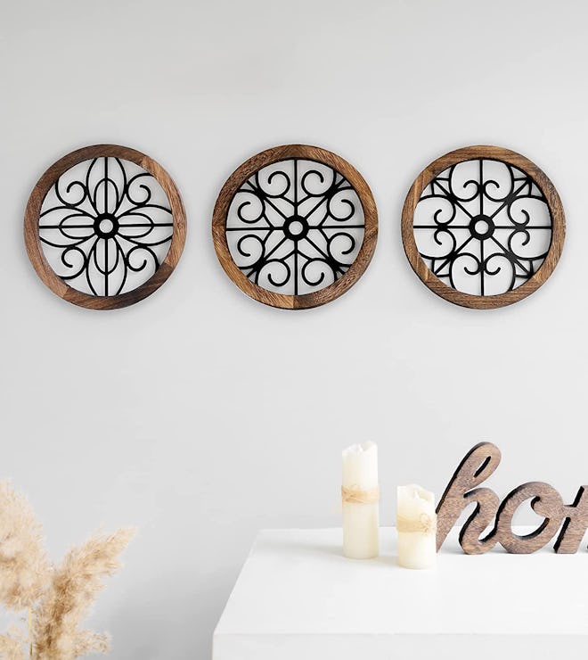 Mkono Rustic Wall Decor (3-Pack)