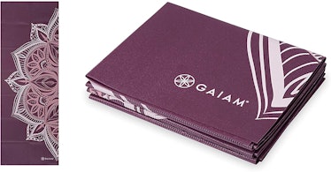Gaiam Folding Travel & Exercise Mat 