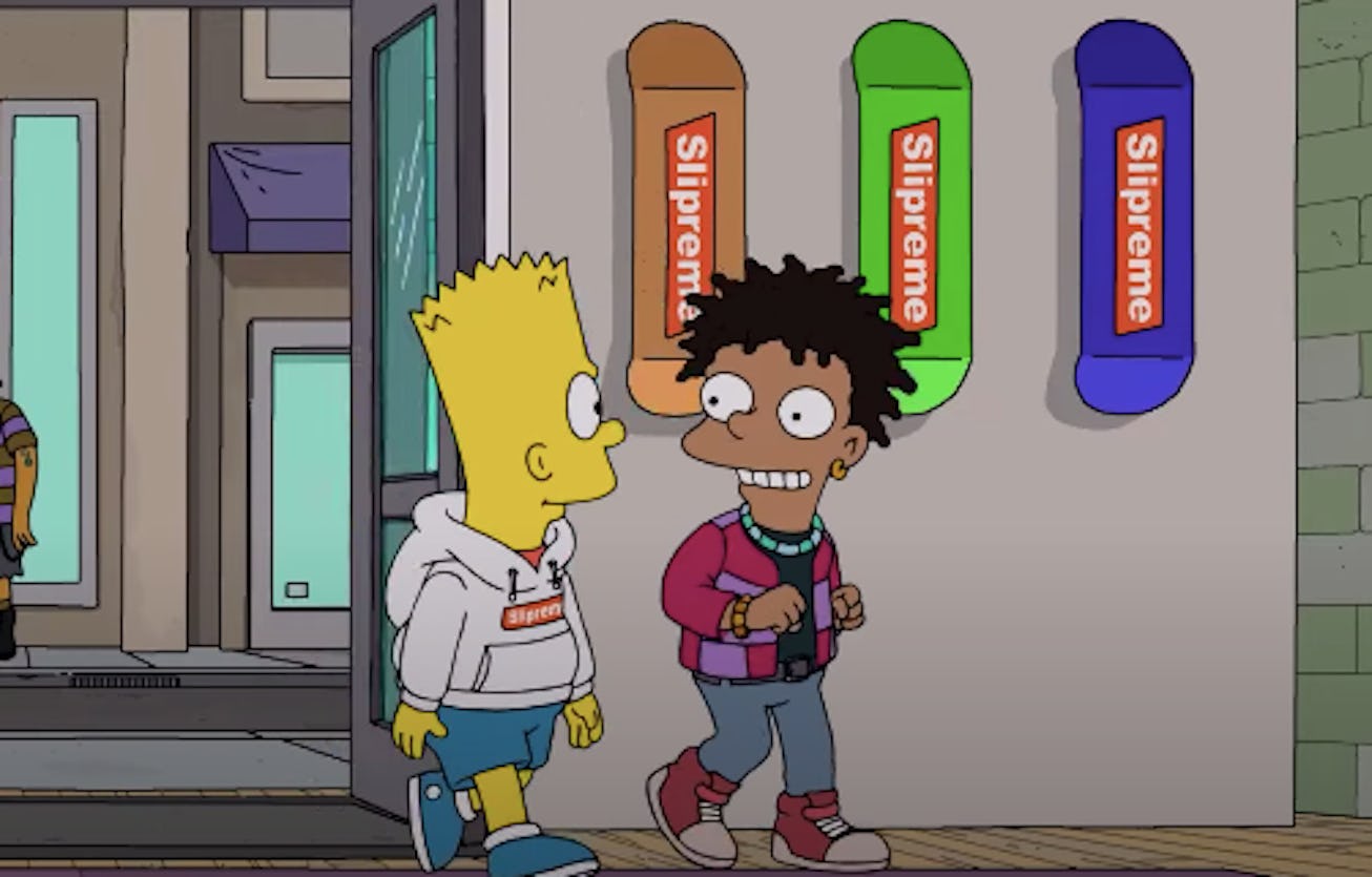 The Weeknd on The Simpsons