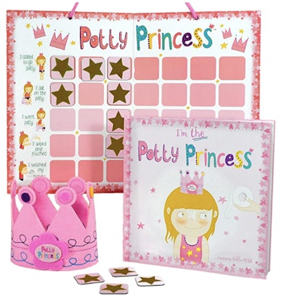 Potty Princess Crown Chart is a potty training chart