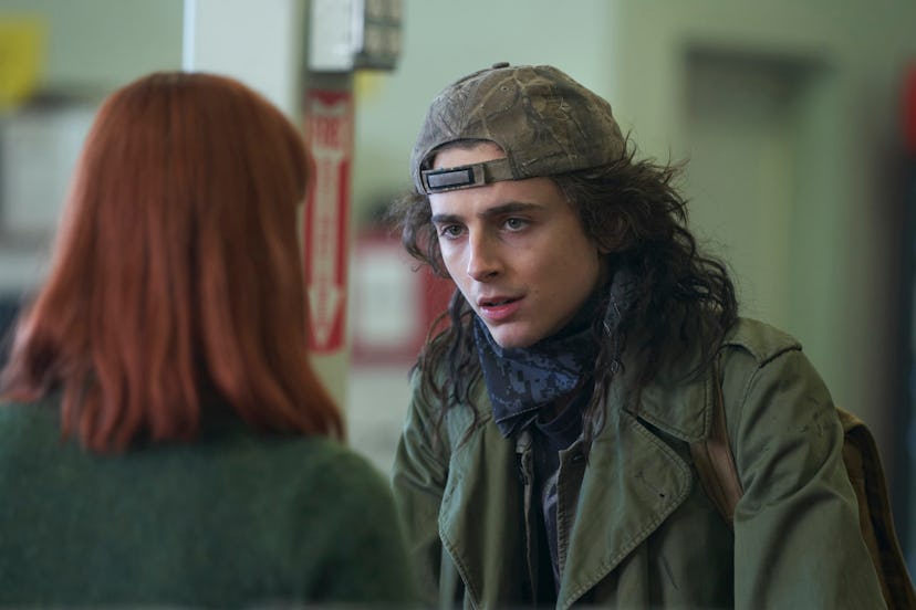 Timothée Chalamet as Yule in Netflix's 'Don't Look Up.'