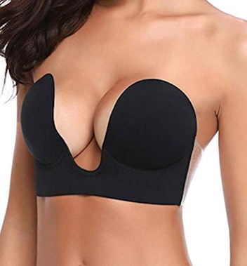 TITU Strapless Sticky Push-up Plunge Bra