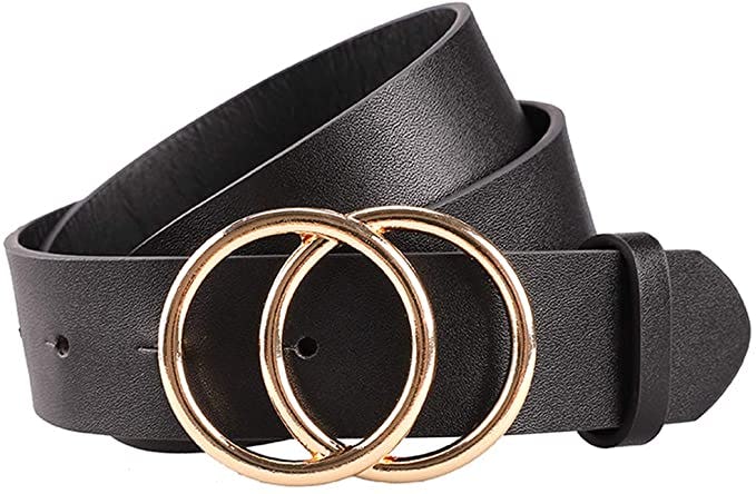 Earnda Soft Faux Leather Waist Belt