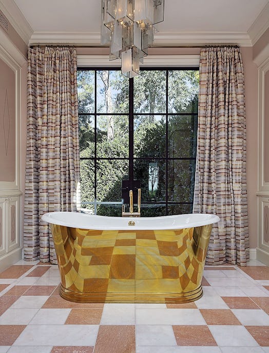 A bathroom in the $55 million mansion that Jennifer Lopez and Ben Affleck will reportedly soon call ...