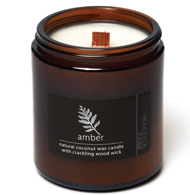 Hemlock Park Crackling Wood-Wick Candle, 8 Oz.