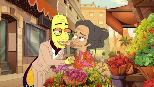 Brandon Kyle Goodman voicing Walter the Love Bug and Nidah Barber-Raymond voicing Yara in HUMAN RESO...