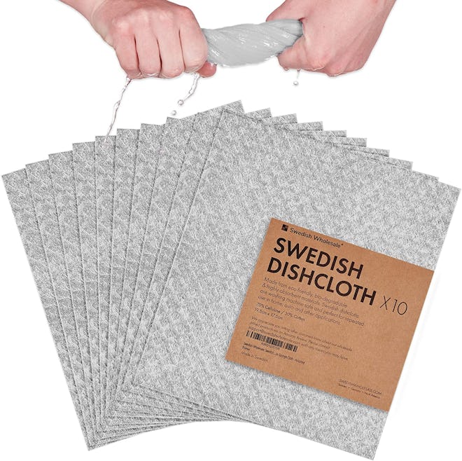 Swedish Wholesale Swedish Dish Cloths (10 Pack)