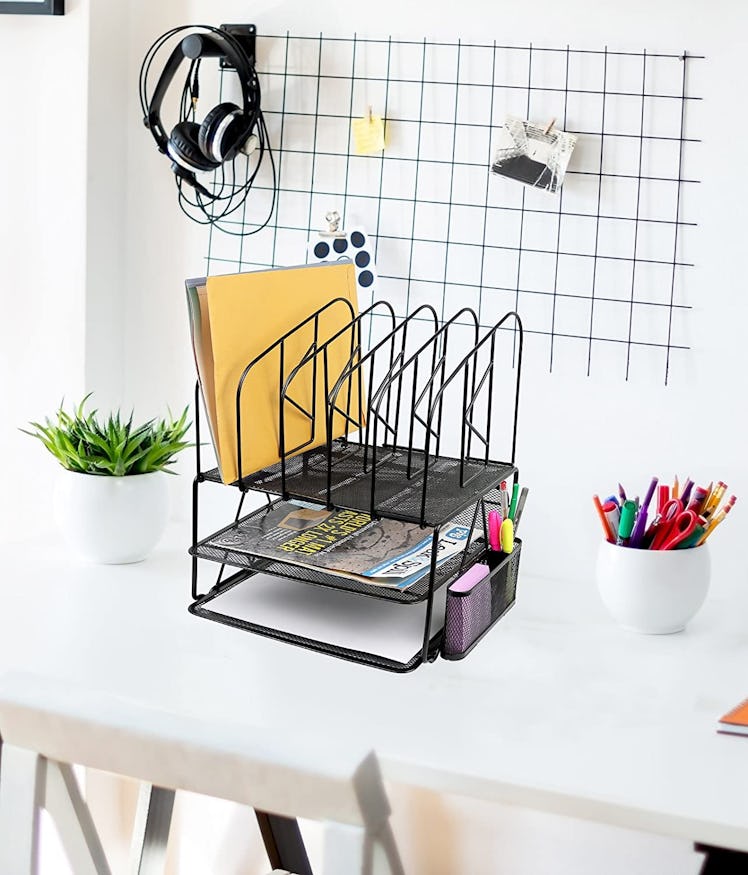 Greenco Mesh File Organizer