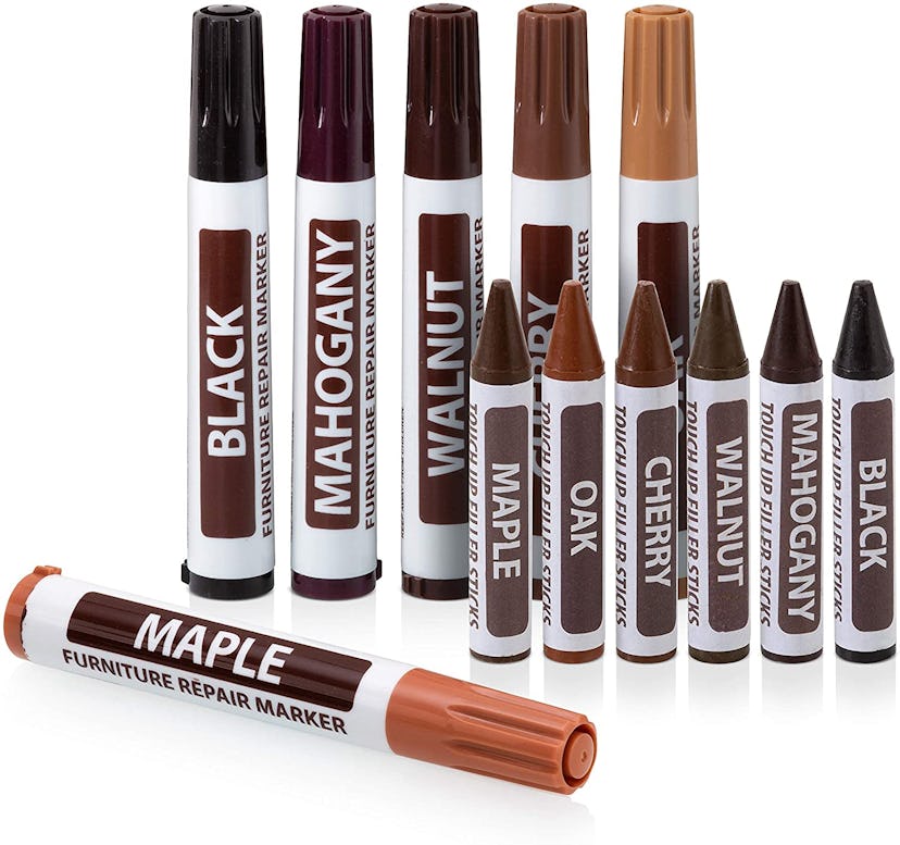 Ram-Pro Furniture Touch-Up Markers (Set of 12)