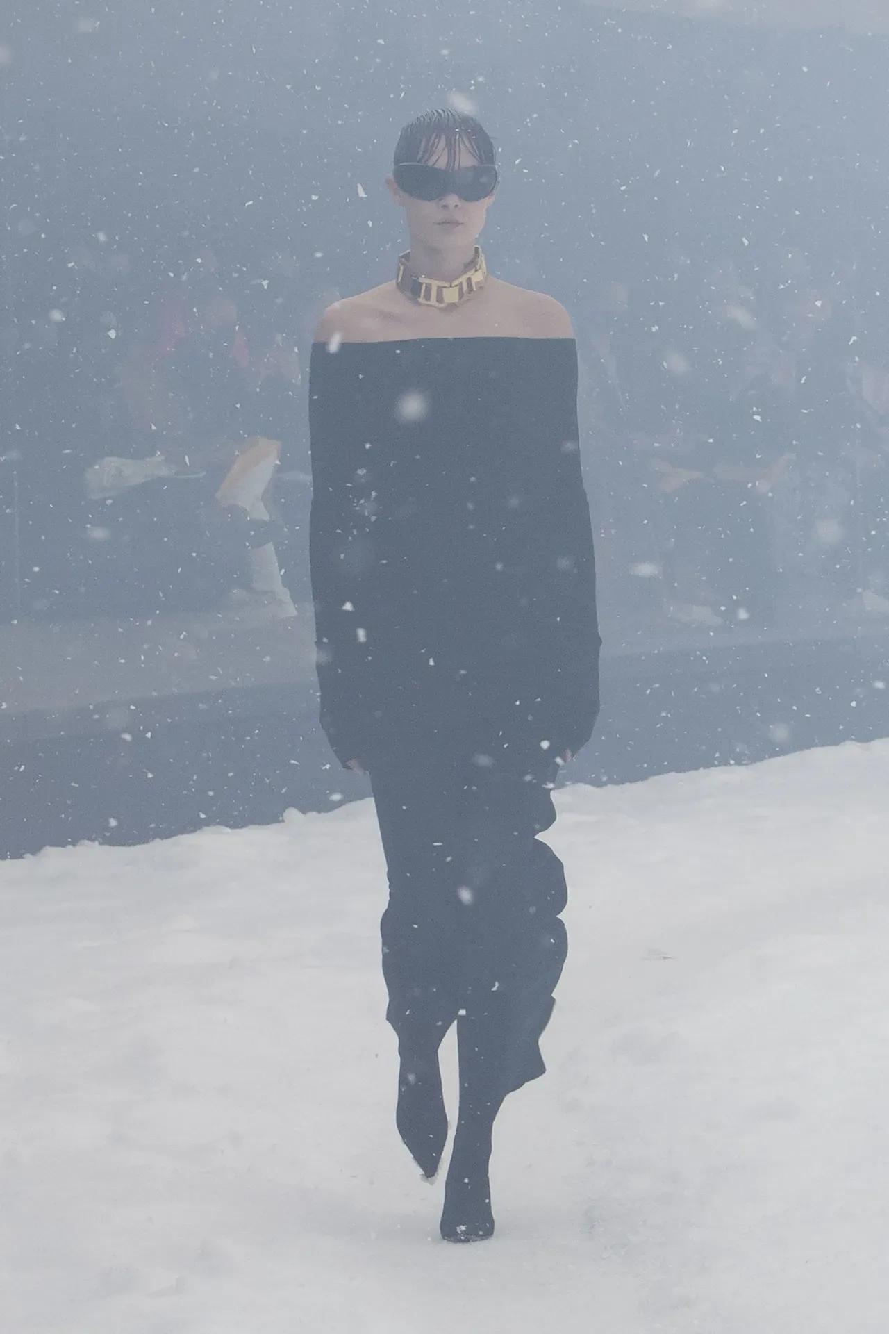 kim kardashian winter dresses Kim Kardashian Turns Up the Heat for Skims' Winter Collection