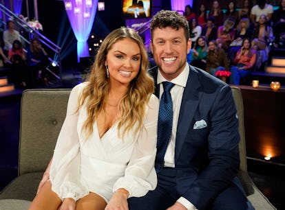According to an expert, Clayton Echard and Susie Evans' body language on TikTok shows a playful powe...