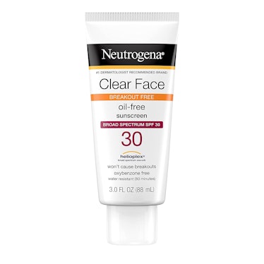 Neutrogena Clear Face Oil-Free Sunscreen 30  