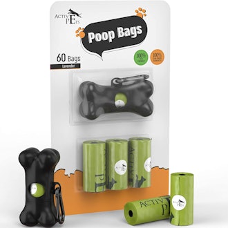 Active Pets Dog Poop Bag (4-Pack)
