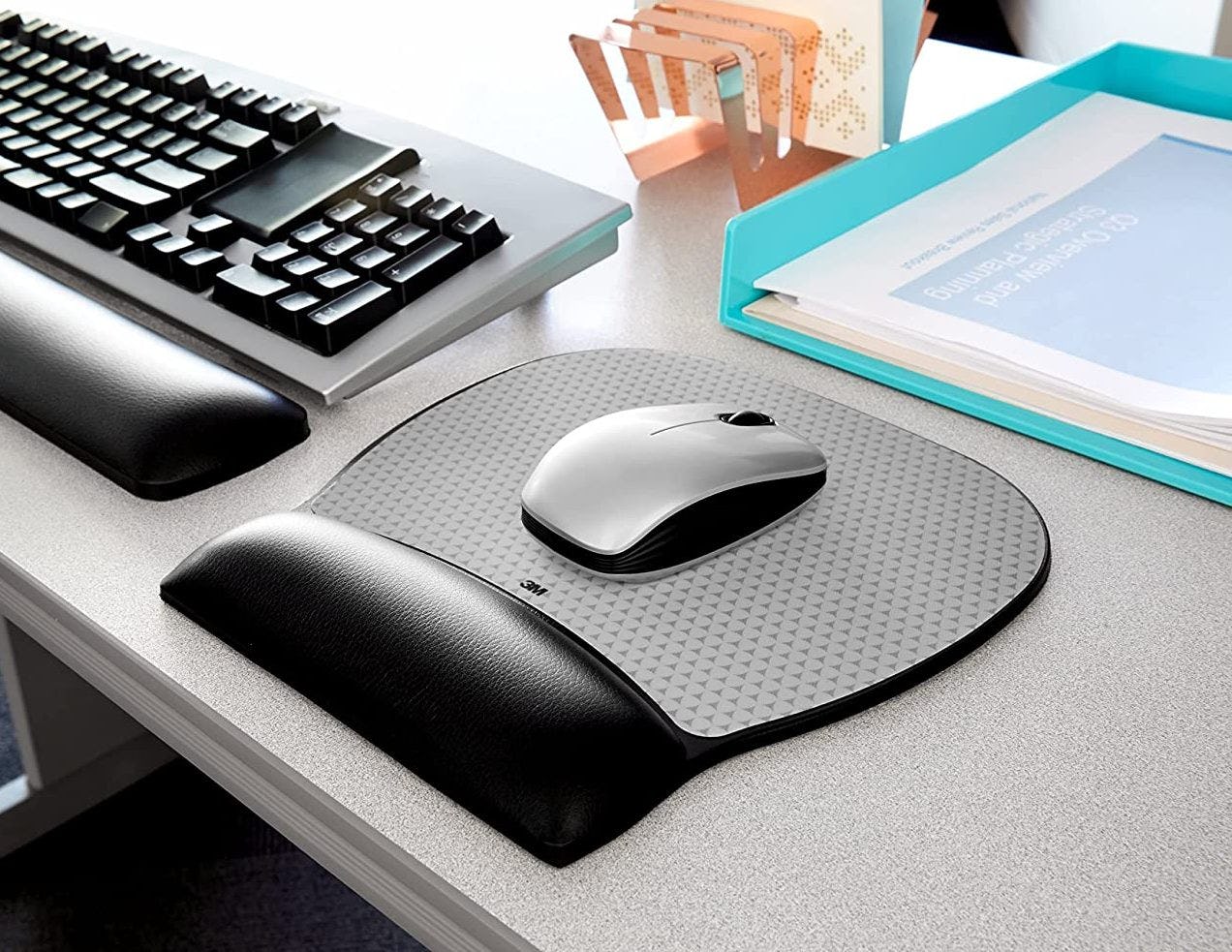 3M Precise Mouse Pad with Gel Wrist Rest