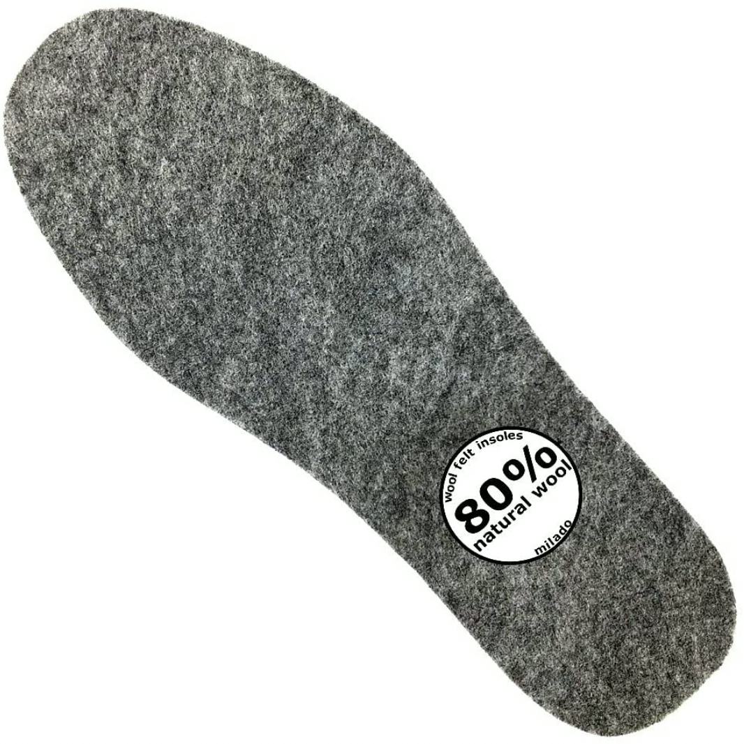 CJMILADO Wool Felt Insoles