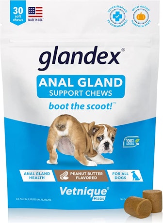Glandex Anal Gland Soft Chew Treats (30-Count)
