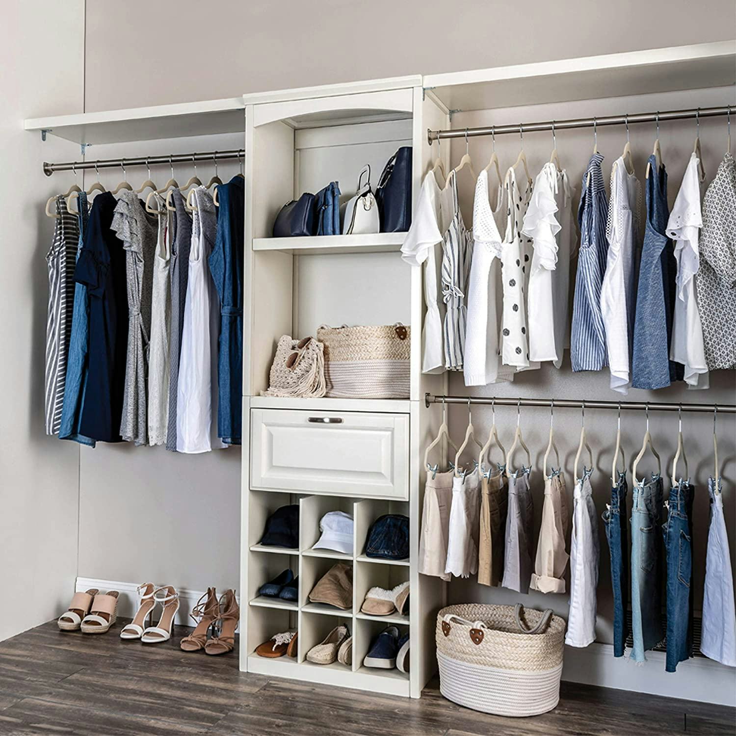 Zober Non-Slip Velvet Hangers (100 Pack)