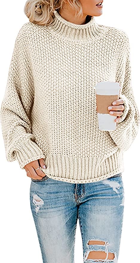 Saodimallsu Oversized Chunky Turtleneck