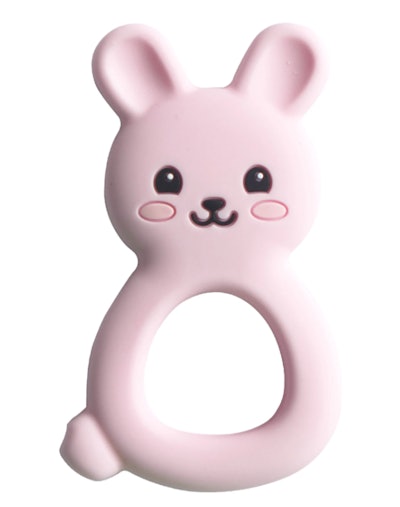 This bunny teether makes a sweet Easter basket filler for babies.