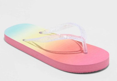 These cute flip flops are great for a big kid's Easter basket.