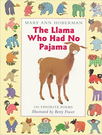 poetry books for kids https://www.amazon.com/Llama-Who-Had-No-Pajama/dp/0152001115/