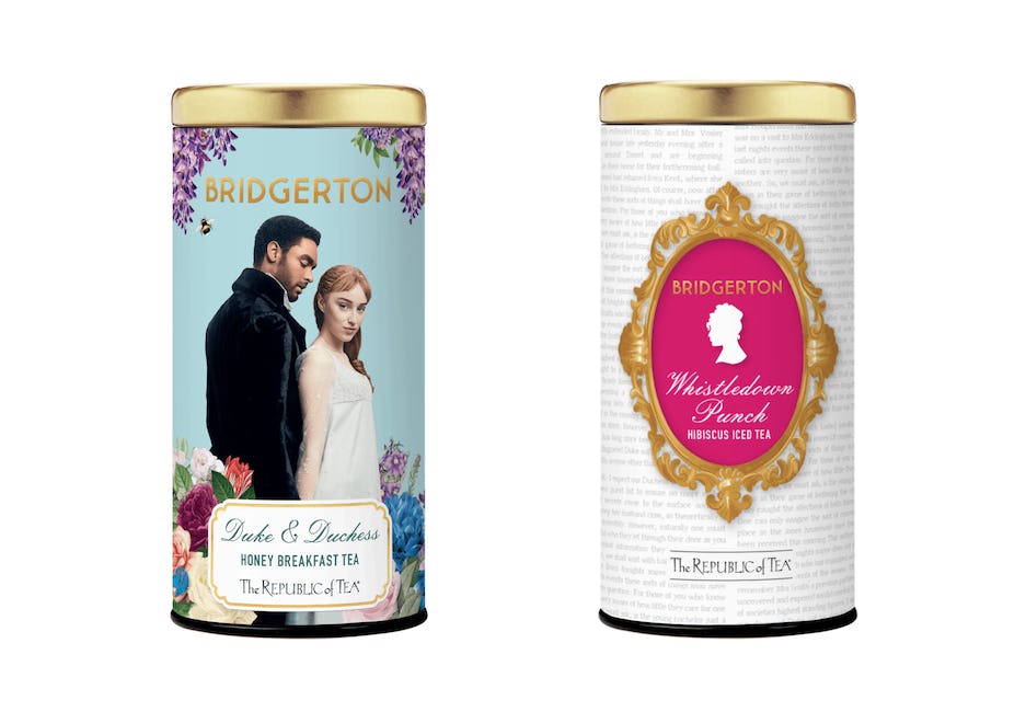 The ‘Bridgerton’ Tea Collection By The Republic Of Tea Is TonApproved