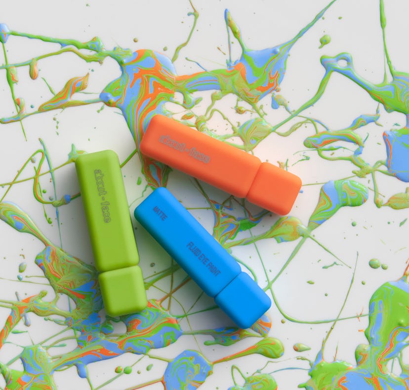 about-face beauty new matte fluid eye paints.