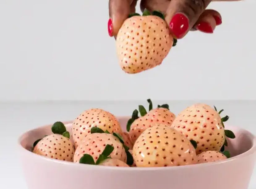 Here's what you need to know about where to buy pineberries to join the white strawberry trend.